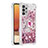 Custodia Silicone Cover Morbida Bling-Bling con Anello Supporto S01 per Samsung Galaxy M32 5G