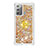 Custodia Silicone Cover Morbida Bling-Bling con Anello Supporto S01 per Samsung Galaxy Note 20 5G