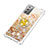 Custodia Silicone Cover Morbida Bling-Bling con Anello Supporto S01 per Samsung Galaxy Note 20 5G