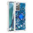 Custodia Silicone Cover Morbida Bling-Bling con Anello Supporto S01 per Samsung Galaxy Note 20 5G