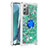 Custodia Silicone Cover Morbida Bling-Bling con Anello Supporto S01 per Samsung Galaxy Note 20 5G