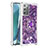 Custodia Silicone Cover Morbida Bling-Bling con Anello Supporto S01 per Samsung Galaxy Note 20 5G