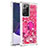 Custodia Silicone Cover Morbida Bling-Bling con Anello Supporto S01 per Samsung Galaxy Note 20 Ultra 5G