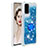 Custodia Silicone Cover Morbida Bling-Bling con Anello Supporto S01 per Samsung Galaxy S20