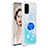 Custodia Silicone Cover Morbida Bling-Bling con Anello Supporto S01 per Samsung Galaxy S20