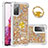 Custodia Silicone Cover Morbida Bling-Bling con Anello Supporto S01 per Samsung Galaxy S20 FE (2022) 5G