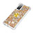 Custodia Silicone Cover Morbida Bling-Bling con Anello Supporto S01 per Samsung Galaxy S20 FE (2022) 5G