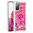 Custodia Silicone Cover Morbida Bling-Bling con Anello Supporto S01 per Samsung Galaxy S20 FE (2022) 5G