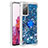 Custodia Silicone Cover Morbida Bling-Bling con Anello Supporto S01 per Samsung Galaxy S20 FE (2022) 5G