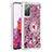 Custodia Silicone Cover Morbida Bling-Bling con Anello Supporto S01 per Samsung Galaxy S20 FE (2022) 5G