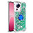 Custodia Silicone Cover Morbida Bling-Bling con Anello Supporto S01 per Xiaomi Civi 2 5G Verde