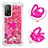 Custodia Silicone Cover Morbida Bling-Bling con Anello Supporto S01 per Xiaomi Mi 10T 5G