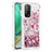 Custodia Silicone Cover Morbida Bling-Bling con Anello Supporto S01 per Xiaomi Mi 10T 5G