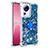 Custodia Silicone Cover Morbida Bling-Bling con Anello Supporto S01 per Xiaomi Mi 13 Lite 5G