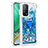 Custodia Silicone Cover Morbida Bling-Bling con Anello Supporto S01 per Xiaomi Redmi K30S 5G