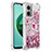 Custodia Silicone Cover Morbida Bling-Bling con Anello Supporto S01 per Xiaomi Redmi Note 11E 5G