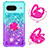 Custodia Silicone Cover Morbida Bling-Bling con Anello Supporto S02 per Google Pixel 8 5G