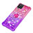 Custodia Silicone Cover Morbida Bling-Bling con Anello Supporto S02 per Samsung Galaxy A12 5G