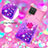 Custodia Silicone Cover Morbida Bling-Bling con Anello Supporto S02 per Samsung Galaxy A12