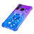 Custodia Silicone Cover Morbida Bling-Bling con Anello Supporto S02 per Samsung Galaxy A21