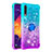 Custodia Silicone Cover Morbida Bling-Bling con Anello Supporto S02 per Samsung Galaxy A30S