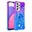 Custodia Silicone Cover Morbida Bling-Bling con Anello Supporto S02 per Samsung Galaxy A33 5G