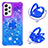 Custodia Silicone Cover Morbida Bling-Bling con Anello Supporto S02 per Samsung Galaxy A33 5G