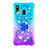 Custodia Silicone Cover Morbida Bling-Bling con Anello Supporto S02 per Samsung Galaxy A40