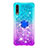 Custodia Silicone Cover Morbida Bling-Bling con Anello Supporto S02 per Samsung Galaxy A50