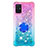 Custodia Silicone Cover Morbida Bling-Bling con Anello Supporto S02 per Samsung Galaxy A71 4G A715