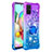 Custodia Silicone Cover Morbida Bling-Bling con Anello Supporto S02 per Samsung Galaxy A71 5G