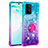 Custodia Silicone Cover Morbida Bling-Bling con Anello Supporto S02 per Samsung Galaxy A91