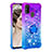 Custodia Silicone Cover Morbida Bling-Bling con Anello Supporto S02 per Samsung Galaxy M21