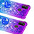 Custodia Silicone Cover Morbida Bling-Bling con Anello Supporto S02 per Samsung Galaxy M21