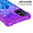 Custodia Silicone Cover Morbida Bling-Bling con Anello Supporto S02 per Samsung Galaxy M51