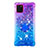 Custodia Silicone Cover Morbida Bling-Bling con Anello Supporto S02 per Samsung Galaxy M60s