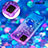 Custodia Silicone Cover Morbida Bling-Bling con Anello Supporto S02 per Samsung Galaxy M60s