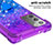 Custodia Silicone Cover Morbida Bling-Bling con Anello Supporto S02 per Samsung Galaxy Note 20 5G