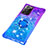 Custodia Silicone Cover Morbida Bling-Bling con Anello Supporto S02 per Samsung Galaxy Note 20 Ultra 5G