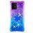 Custodia Silicone Cover Morbida Bling-Bling con Anello Supporto S02 per Samsung Galaxy S10 Lite
