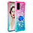 Custodia Silicone Cover Morbida Bling-Bling con Anello Supporto S02 per Samsung Galaxy S20