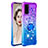 Custodia Silicone Cover Morbida Bling-Bling con Anello Supporto S02 per Samsung Galaxy S20