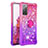 Custodia Silicone Cover Morbida Bling-Bling con Anello Supporto S02 per Samsung Galaxy S20 FE 4G