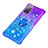 Custodia Silicone Cover Morbida Bling-Bling con Anello Supporto S02 per Samsung Galaxy S20 FE 4G