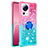 Custodia Silicone Cover Morbida Bling-Bling con Anello Supporto S02 per Xiaomi Civi 2 5G