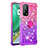 Custodia Silicone Cover Morbida Bling-Bling con Anello Supporto S02 per Xiaomi Mi 10T Pro 5G