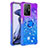 Custodia Silicone Cover Morbida Bling-Bling con Anello Supporto S02 per Xiaomi Mi 11T 5G