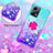 Custodia Silicone Cover Morbida Bling-Bling con Anello Supporto S02 per Xiaomi Poco X5 5G