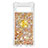 Custodia Silicone Cover Morbida Bling-Bling con Anello Supporto S03 per Google Pixel 7a 5G Oro