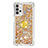 Custodia Silicone Cover Morbida Bling-Bling con Anello Supporto S03 per Samsung Galaxy A32 4G